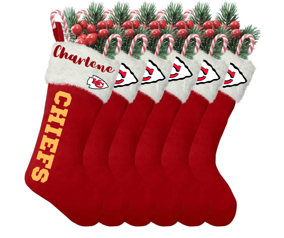 Personalized Chiefs Stockings