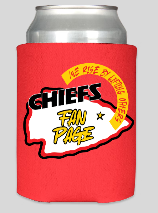 Chiefs Fan Page Koozie set of 4