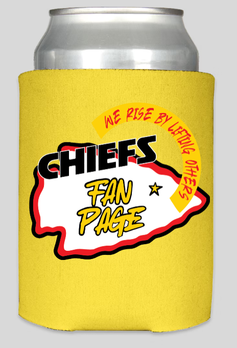 Chiefs Fan Page Koozie set of 4