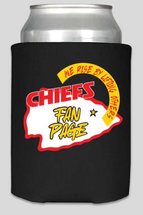 Chiefs Fan Page Koozie set of 4