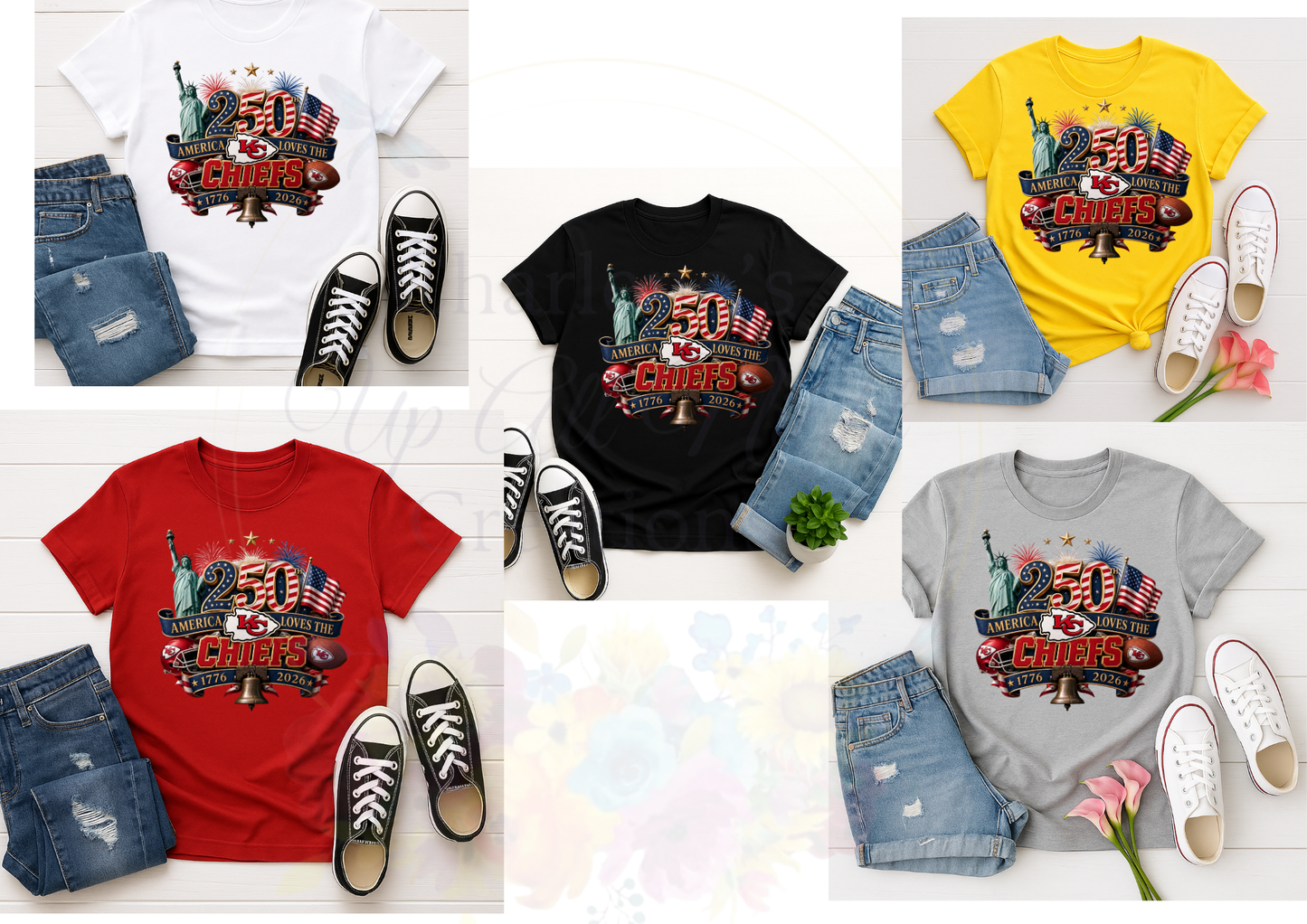 America Love the Chiefs 250th Shirt