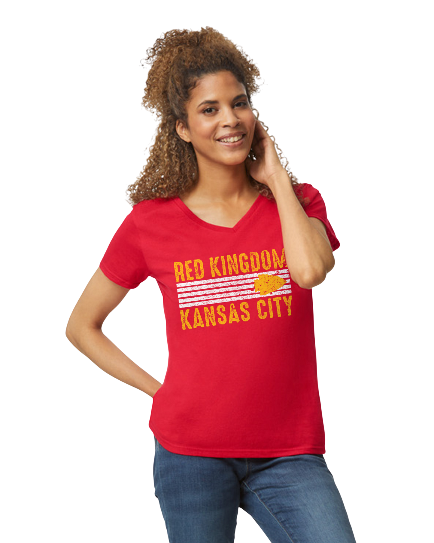 Women's Red Kingdom shirt