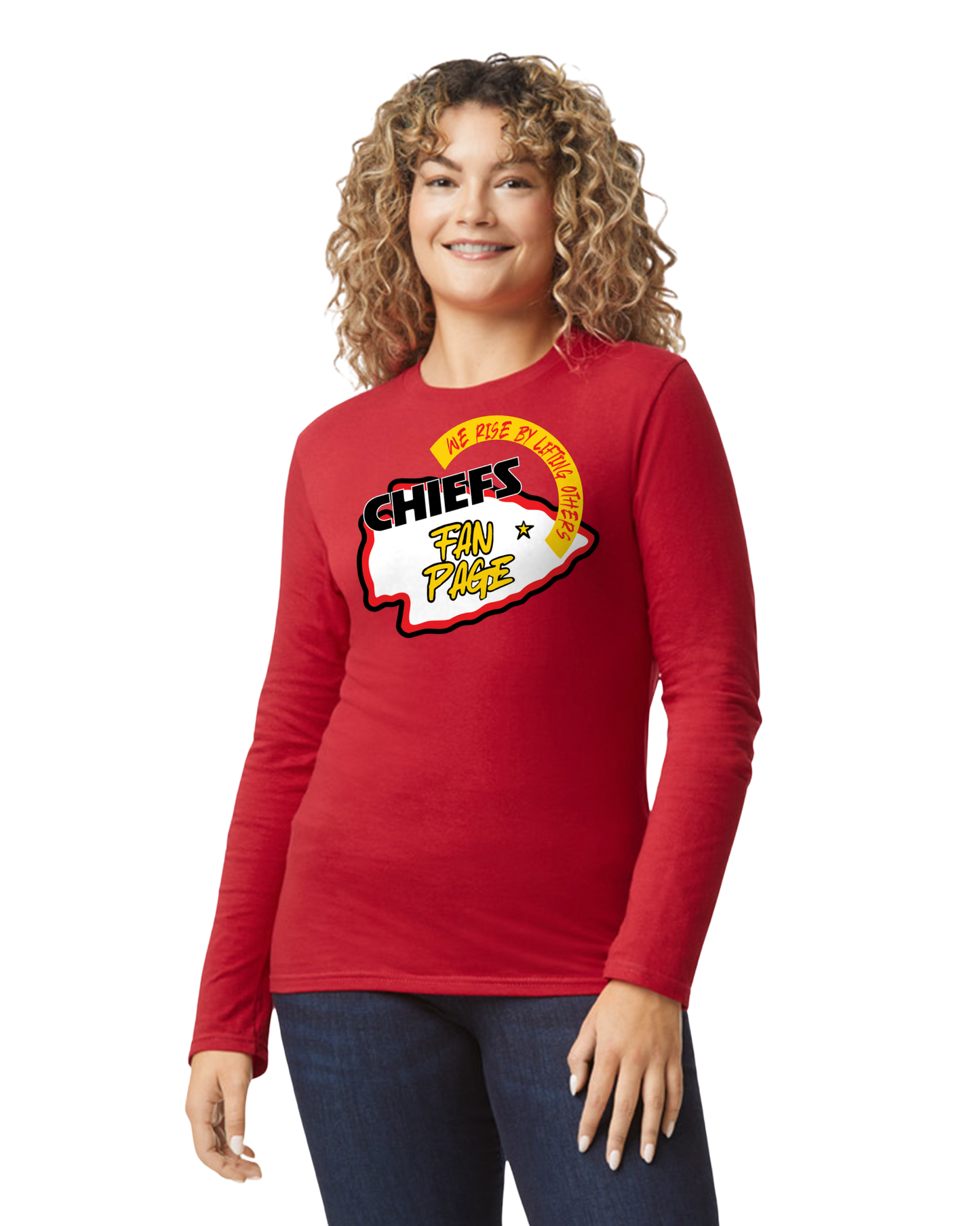 Chiefs Fan Page Long Sleeve Shirts