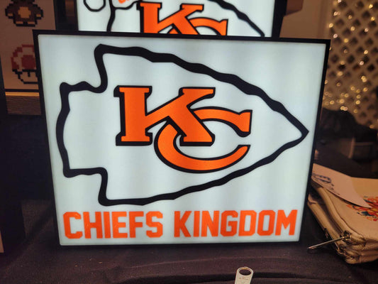 Lighted Chiefs Kingdom Box
