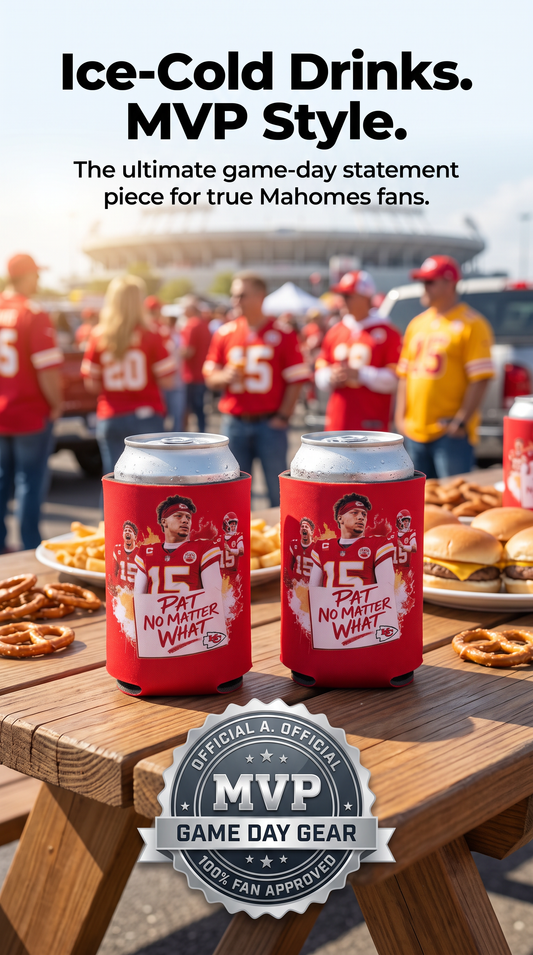 Pat no matter what Koozies set of 5