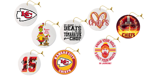 Chiefsmas Ornaments