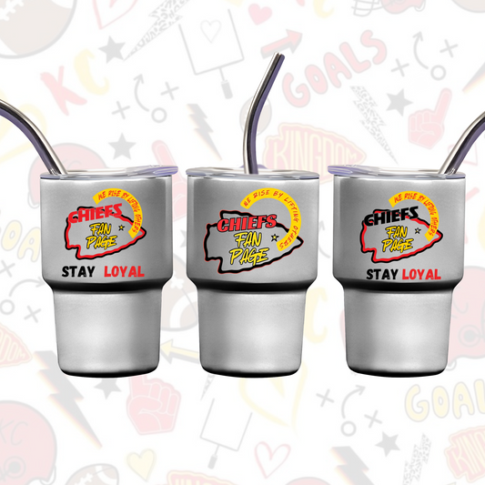 Kansas City Chiefs Fan Page Shot Glass