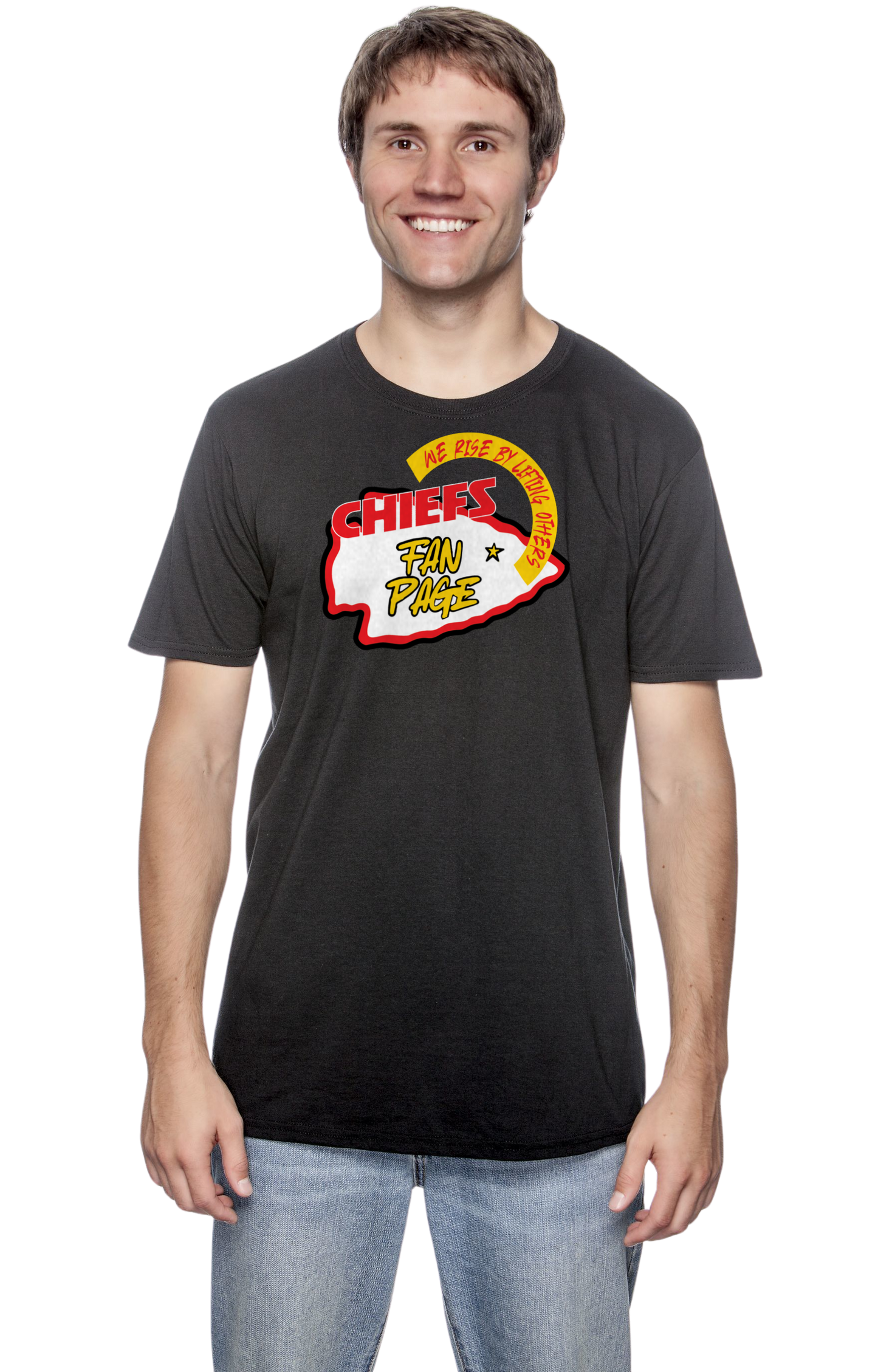 Chiefs fan page T-shirt 2x and up