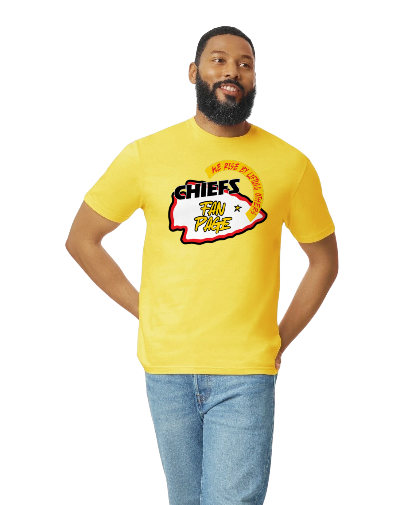 Chiefs fan page T-shirt 2x and up