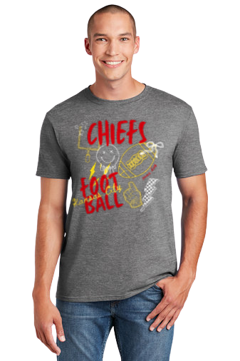Unisex doodle Chiefs shirt